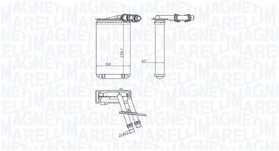 MAGNETI MARELLI 350218445000 Číslo výrobce: BR445. EAN: 8050947052916.