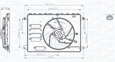 MAGNETI MARELLI 069422761010 Číslo výrobce: MTC761AX. EAN: 8001063734392.