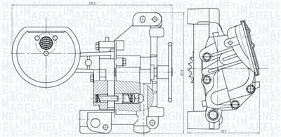MAGNETI MARELLI 351516000148 Číslo výrobce: OP0148. EAN: 8050947072334.