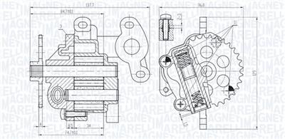 MAGNETI MARELLI 351516000160 Číslo výrobce: OP0160. EAN: 8050947221985.