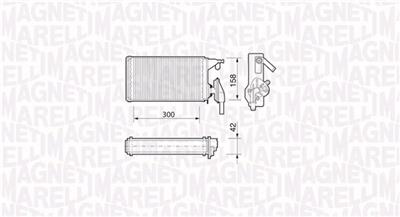 MAGNETI MARELLI 350218063000 Číslo výrobce: BR063. EAN: 8001063475158.