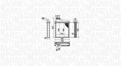 MAGNETI MARELLI 350218442000 Číslo výrobce: BR442. EAN: 8050947023916.