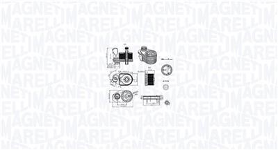 MAGNETI MARELLI 350300001100 Číslo výrobce: RO0011. EAN: 8050947111798.