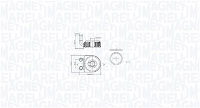 MAGNETI MARELLI 350300002500 Číslo výrobce: RO0025. EAN: 8050947162615.