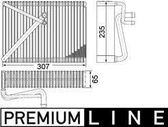 MAHLE ORIGINAL AE 87 000P