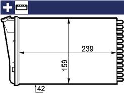 MAHLE ORIGINAL AH 155 000S