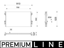 MAHLE ORIGINAL CR 1163 000P