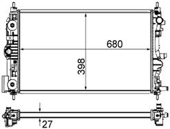 MAHLE ORIGINAL CR 1238 000S