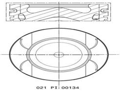 MAHLE ORIGINAL 021 PI 00134 000