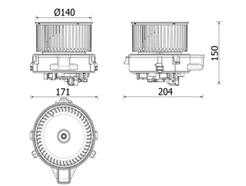 MAHLE ORIGINAL AB 284 000P