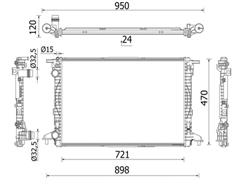 MAHLE ORIGINAL CR 2179 000S