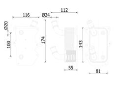 MAHLE ORIGINAL CLC 276 000S