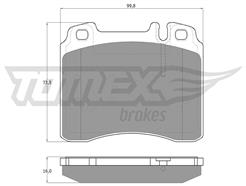 TOMEX Brakes TX 12-711