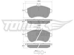 TOMEX Brakes TX 16-02