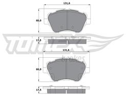 TOMEX Brakes TX 17-16