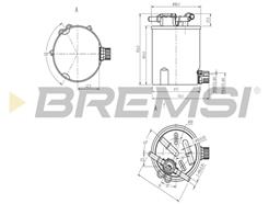 BREMSI FE0783