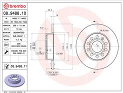 BREMBO 08.9488.11