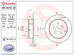 BREMBO 08.A273.21