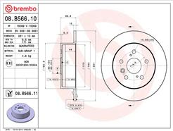 BREMBO 08.B566.11