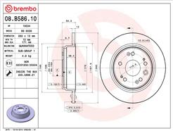 BREMBO 08.B586.10