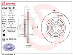 BREMBO 08.D759.11