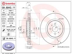 BREMBO 09.6843.11