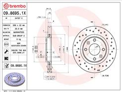 BREMBO 09.8695.1X