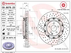BREMBO 09.8878.23