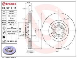 BREMBO 09.9911.11