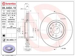 BREMBO 09.A454.11