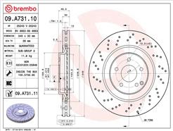 BREMBO 09.A731.11
