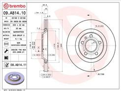 BREMBO 09.A814.11