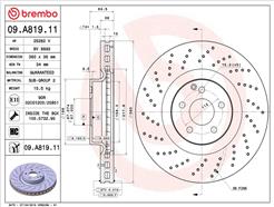 BREMBO 09.A819.11