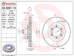 BREMBO 09.B267.10