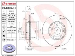 BREMBO 09.B436.41