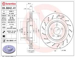 BREMBO 09.B842.41