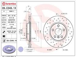 BREMBO 09.C349.1X