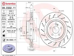 BREMBO 09.C502.11