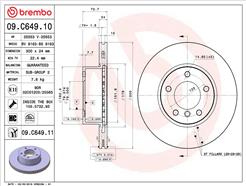 BREMBO 09.C649.11
