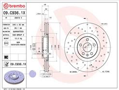 BREMBO 09.C936.1X