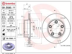 BREMBO 09.D580.11