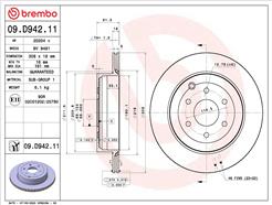 BREMBO 09.D942.11