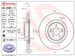 BREMBO 09.D994.11