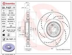 BREMBO 09.F407.11