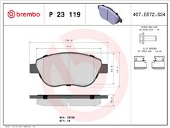 BREMBO P 23 119