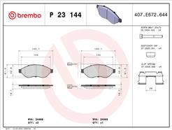 BREMBO P 23 144