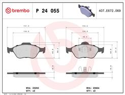 BREMBO P 24 055