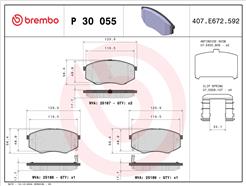 BREMBO P 30 055