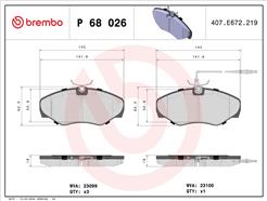 BREMBO P 68 026