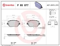 BREMBO P 85 077